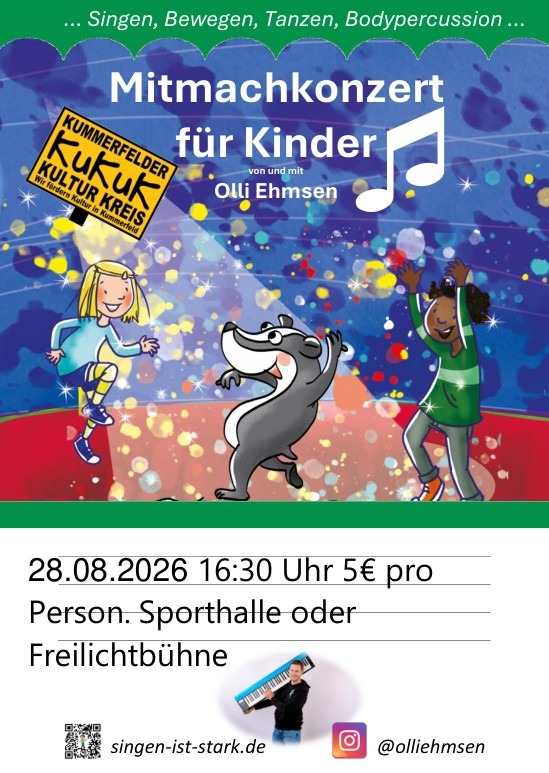kinderkonzert olli ehmsen
